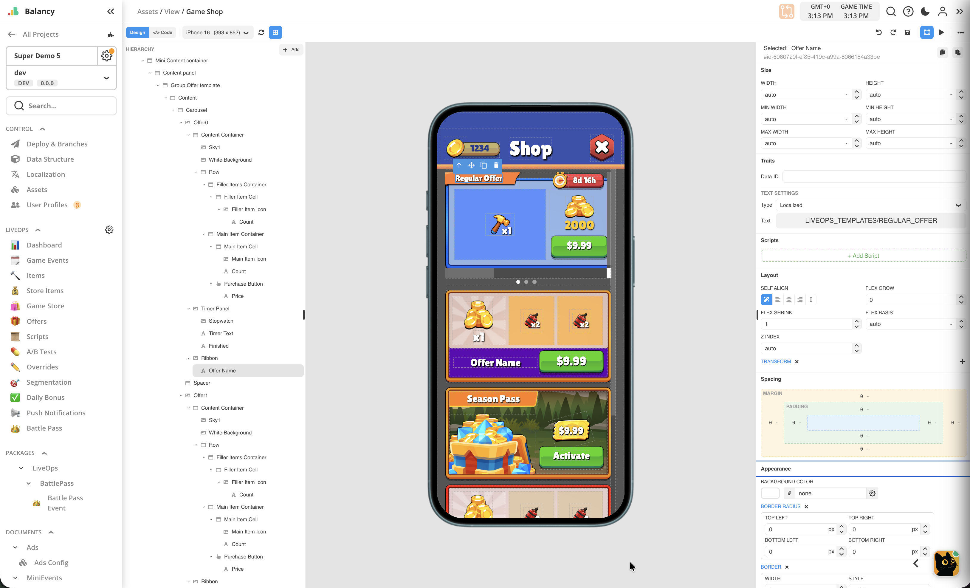 UI Builder UI